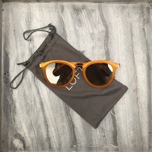 MUSTARD LOFT Matte Round Sunglasses